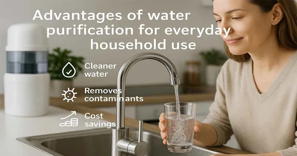 advantages of water purification